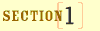 Section 1